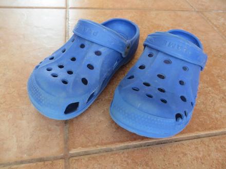 Modré kroksy - veľ. 25/26, 25