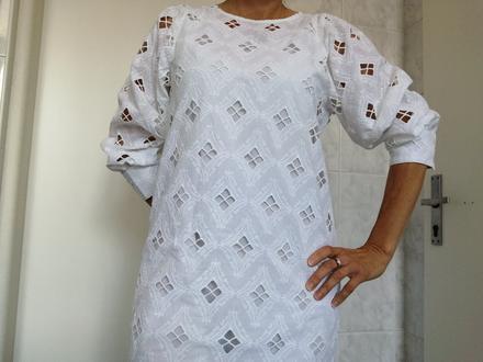 Biele čipkované šaty reserved, reserved,34