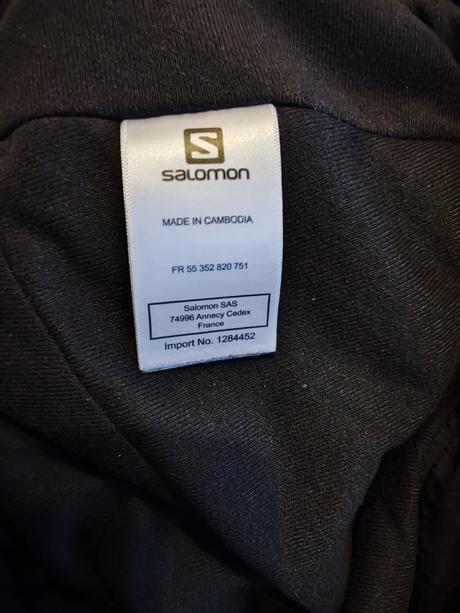 Nohavice salomon, salomon,s