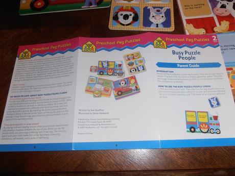 Magnetická vkladačka busy people, 