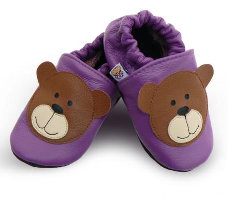 Afelo - capačky medvedík fialové, afelo,18 / 19