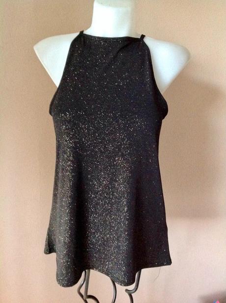 Trblietavý top /3c, new look,38