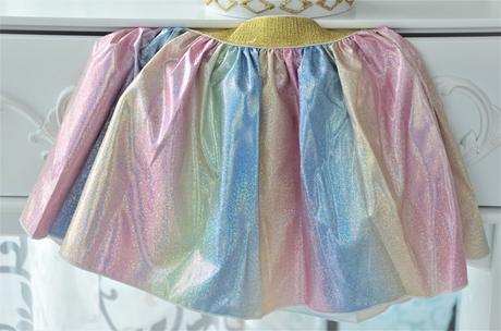 Trblietavá suknička-116, 116