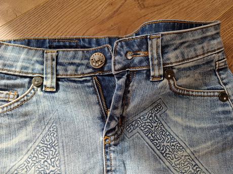 Armani jeans riflová mini sukňa, armani,34