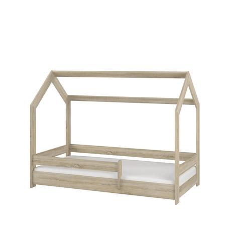 Detská posteľ domček, šírka (cm): 80,dĺžka (cm): 160