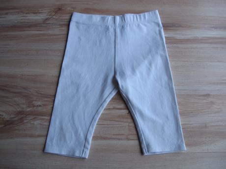 3/4 biele legínky top stav, next,86