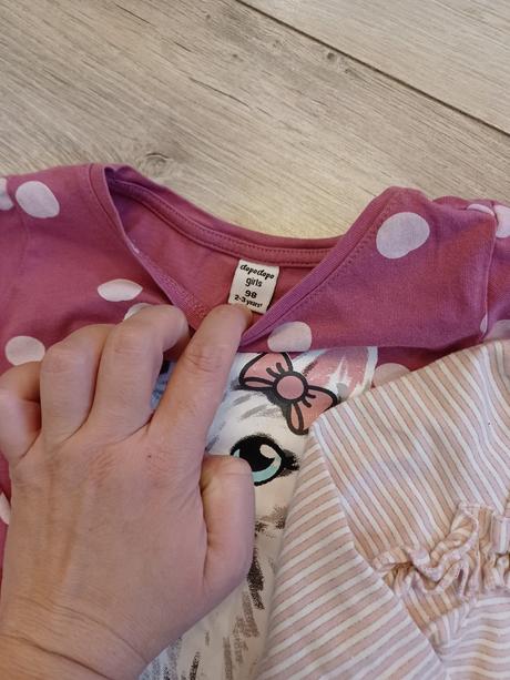 4ks tričká/1 legínky, 86–98