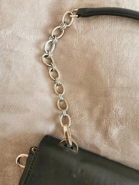 Kožená čierna kabelka guess, guess