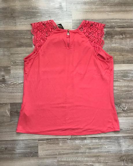 Dámske tričko/blúzka čipkované rukávy, f&f,42