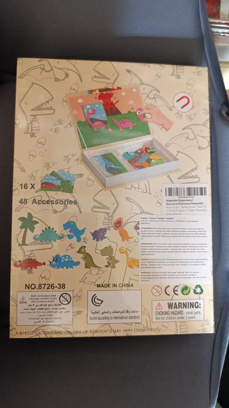 Magnetická kniha dinisauri, 