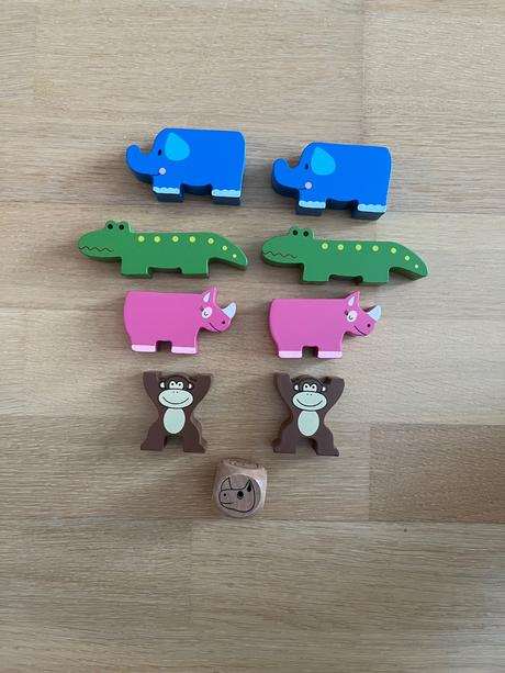 Veža zo zvieratiek - spoločenská hra,