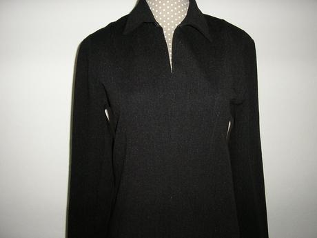 996. čierne šaty, s