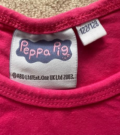 Tielko letné pre dievča pepa pig, 122