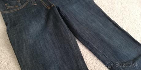 Tehotenske rifle - modre vel. 36/38, s