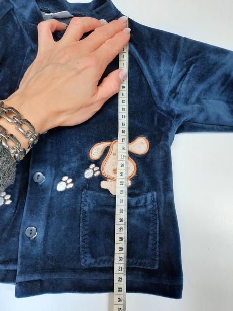 Zamatová súpravička krásna, baby,80