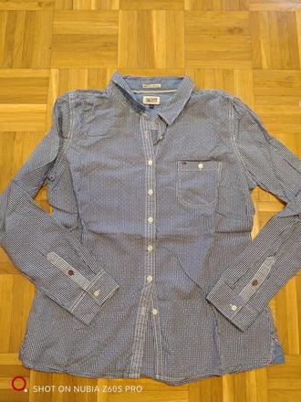 Tommy hilfiger originál damska nadcasova košeľa l, tommy hilfiger,l
