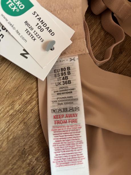 Bezšvová podprsenka, pepco,80