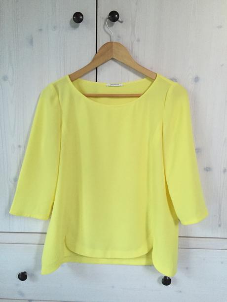 Zlte tricko, promod,36