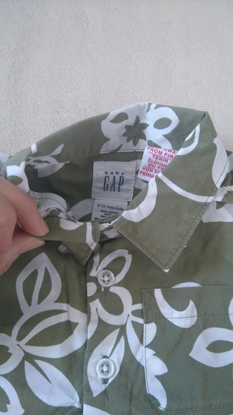 Bavlnená gap košeľa, gap,80