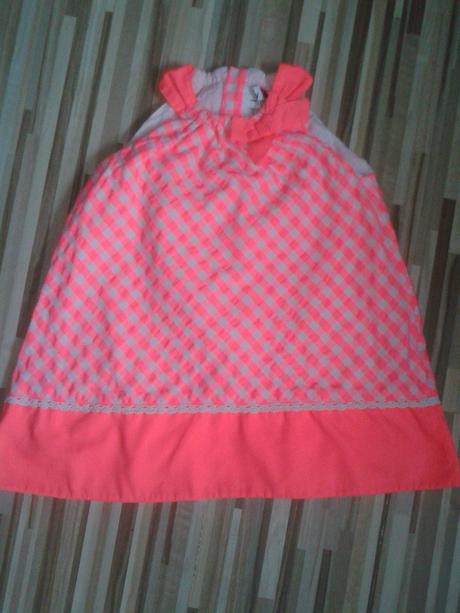 Neonkove šaty na 2-3 roky, 92