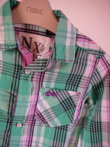 Károvaná košielka 2/3 roky, next,98