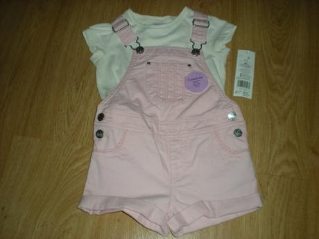 Dievcenske kr. nohavice a tricko 98, f&f,98