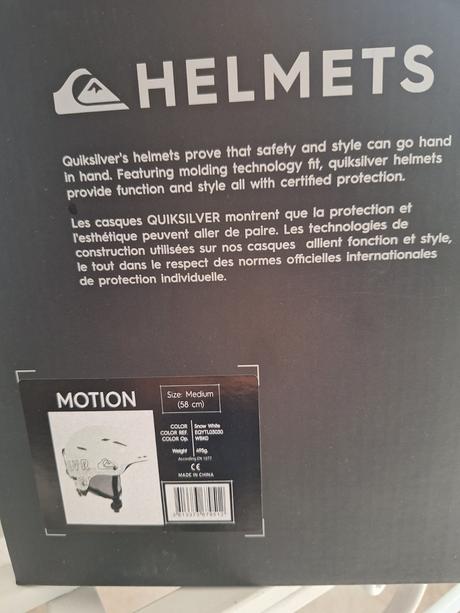 Prilba quicksilver, quicksilver,m