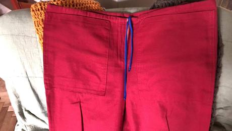 Bordó bedrové nohavice 40-42, 170