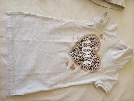 Dievčenska mikina krátky rukav, terranova,116