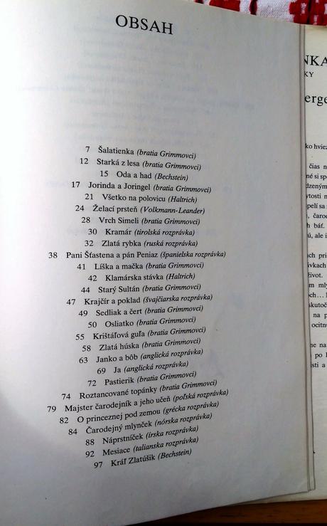 Snehulienka a iné rozprávky, richard bamberger,