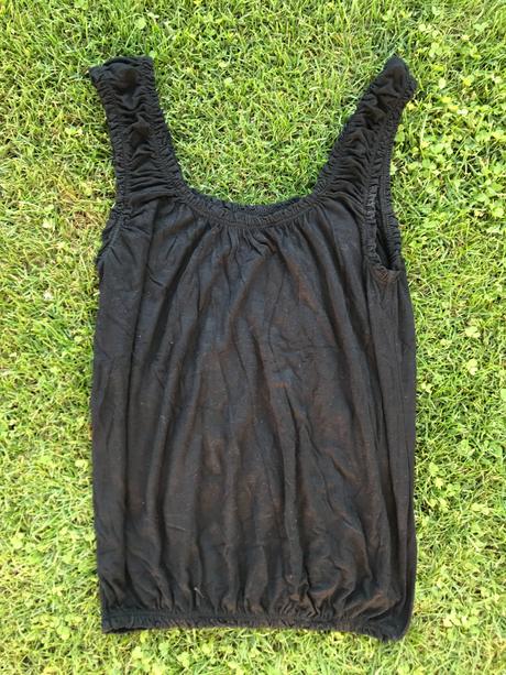 Čierny dámsky top, m