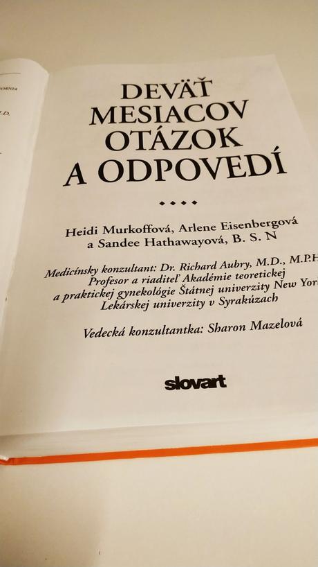 Kniha o tehotenstve, 