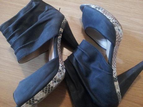 Topánky bez špice s haďou podrážkou, 39