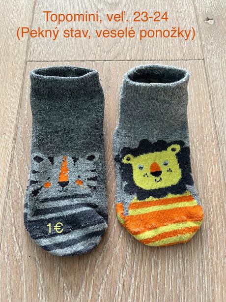 Ponozky veľ.23-24, 23