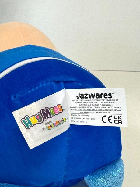 Cocomelon jj plyšová hračka hugmees squishmallows, 