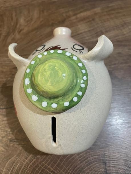 Keramické prasiatko - pokladnička,