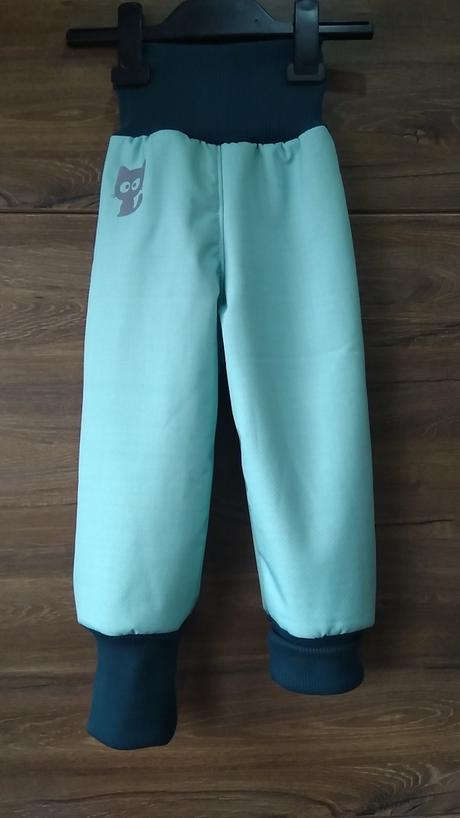 Zimné softshellky s barancekom, 62 - 152