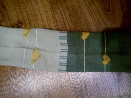 Dievčenské pančušky v jemnej zelenej farbe, 104