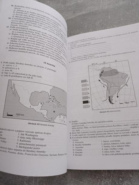 Kniha nová maturita z geografie, 