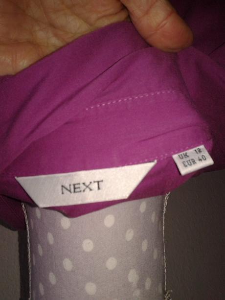 Fialková blúzka next veľ. 38, next,38