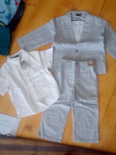 Set next-sako, nohavice, košela1,5-2roky, next,92