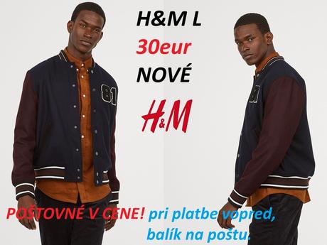 Zimná bunda hm, bombéra hm, h&m,l