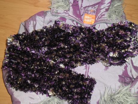  perletová bundička+šálik, one by one,128