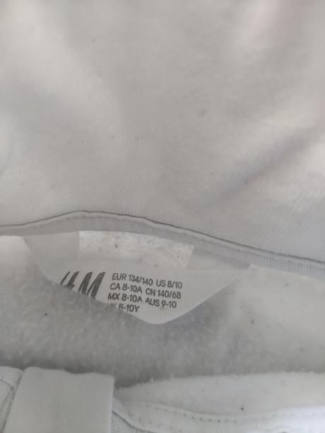 Skrátená mikina 3, h&m,134