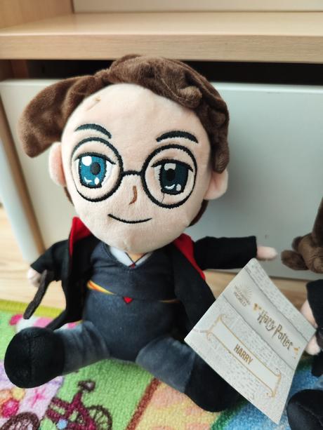 Spolu plysoví harry potter a hermiona,