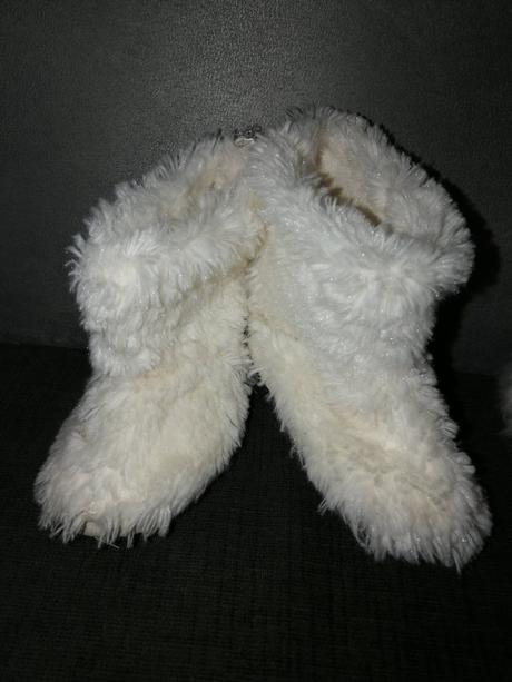 Kožušinové čižmy, h&m,<17