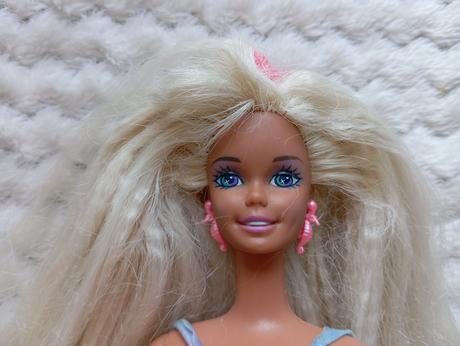 1996 bubbling mermaid barbie morská panna, 