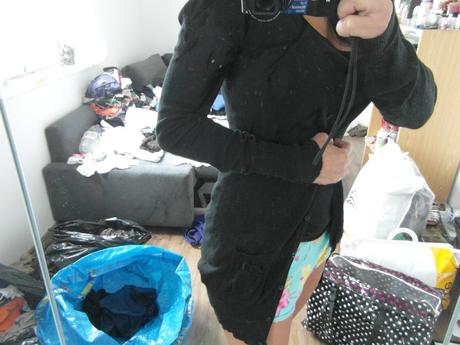 Čierny svetrik amisu, amisu,s