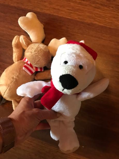 Vianočné plysaky,