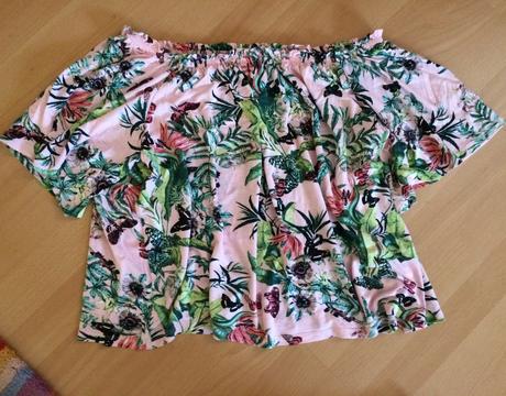 Top na ramená h&m, h&m,m